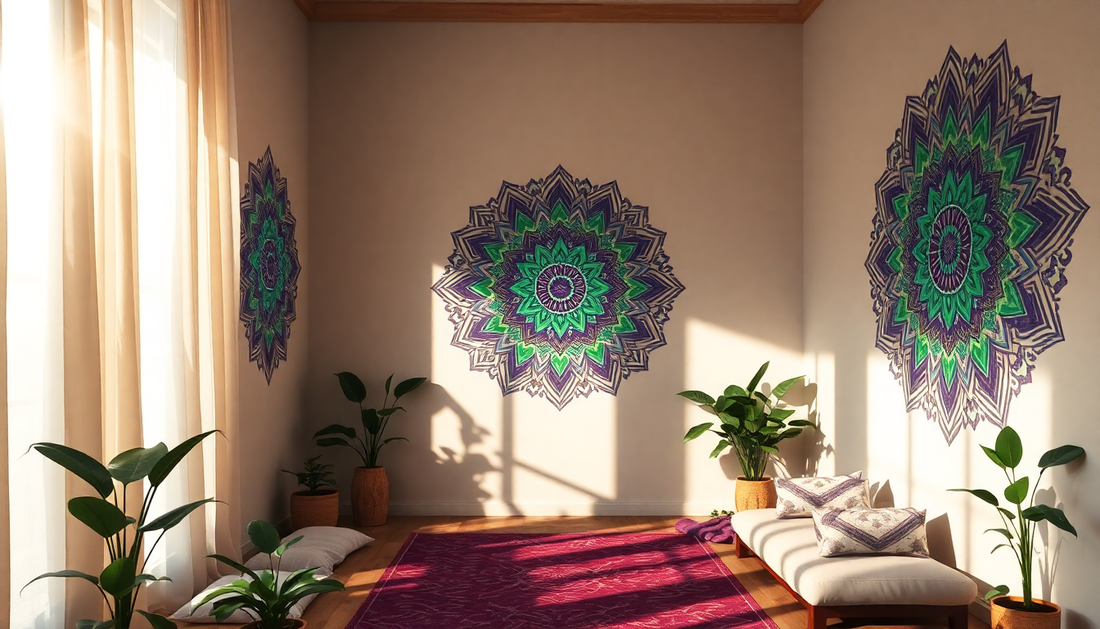 Elevate Your Space: Infusing Spiritual Serenity with Mandala Designs